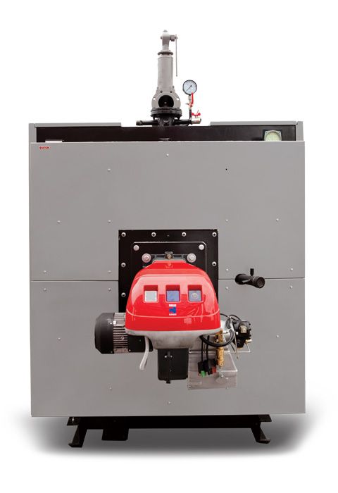 Газовый промышленный котел Aton SAB - 0,105, жаротрубный, с реверсивным развитием факела в топке  изображение 1
