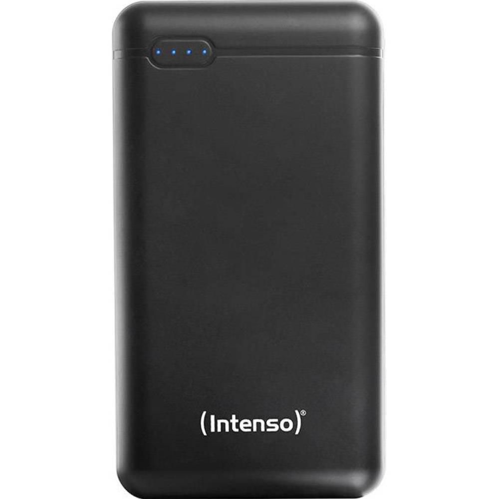 Повербанк, портативний зарядний пристрій USB 20000MAH BLACK XS20000 INTENSO  зображення 1