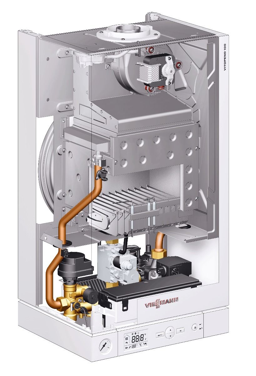 Газовий котел Viessmann Vitopend 100-W 8,5-12,0 кВт (A1JB013)  зображення 4